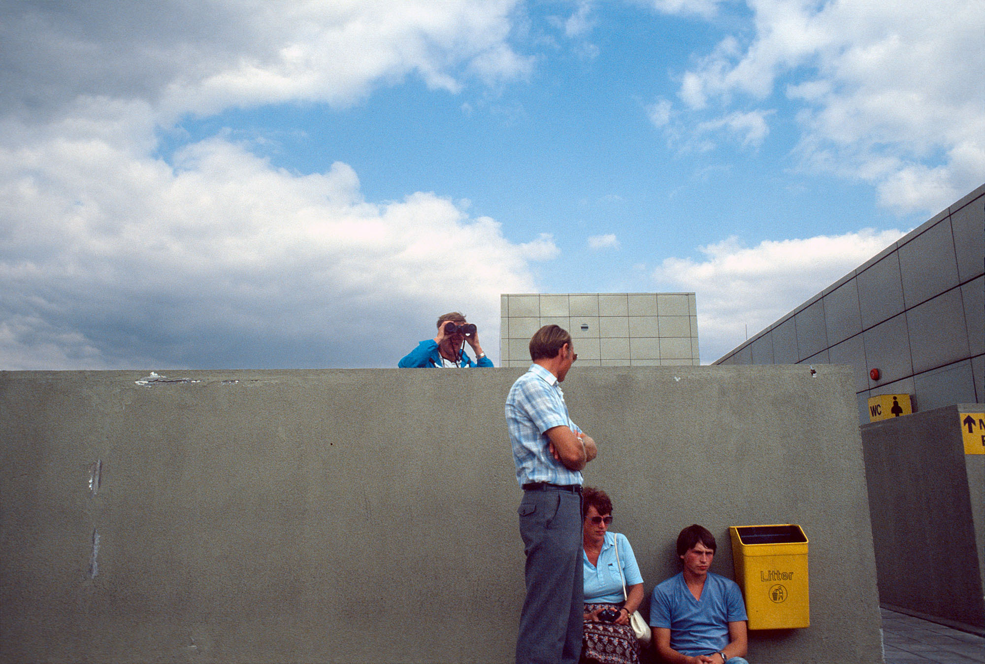 Gatwick Airport 1983 plane spotters