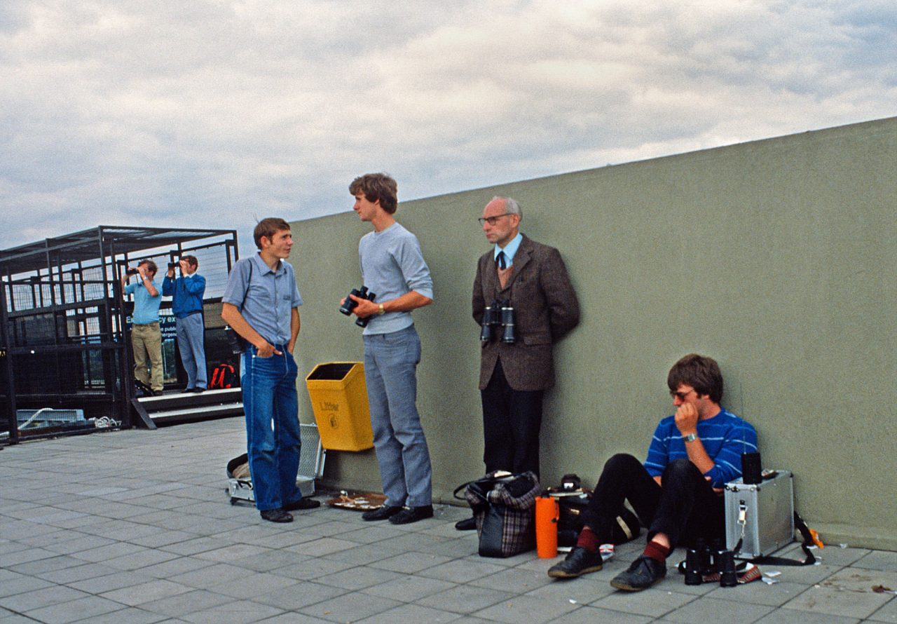 Gatwick Airport 1983 plane spotters