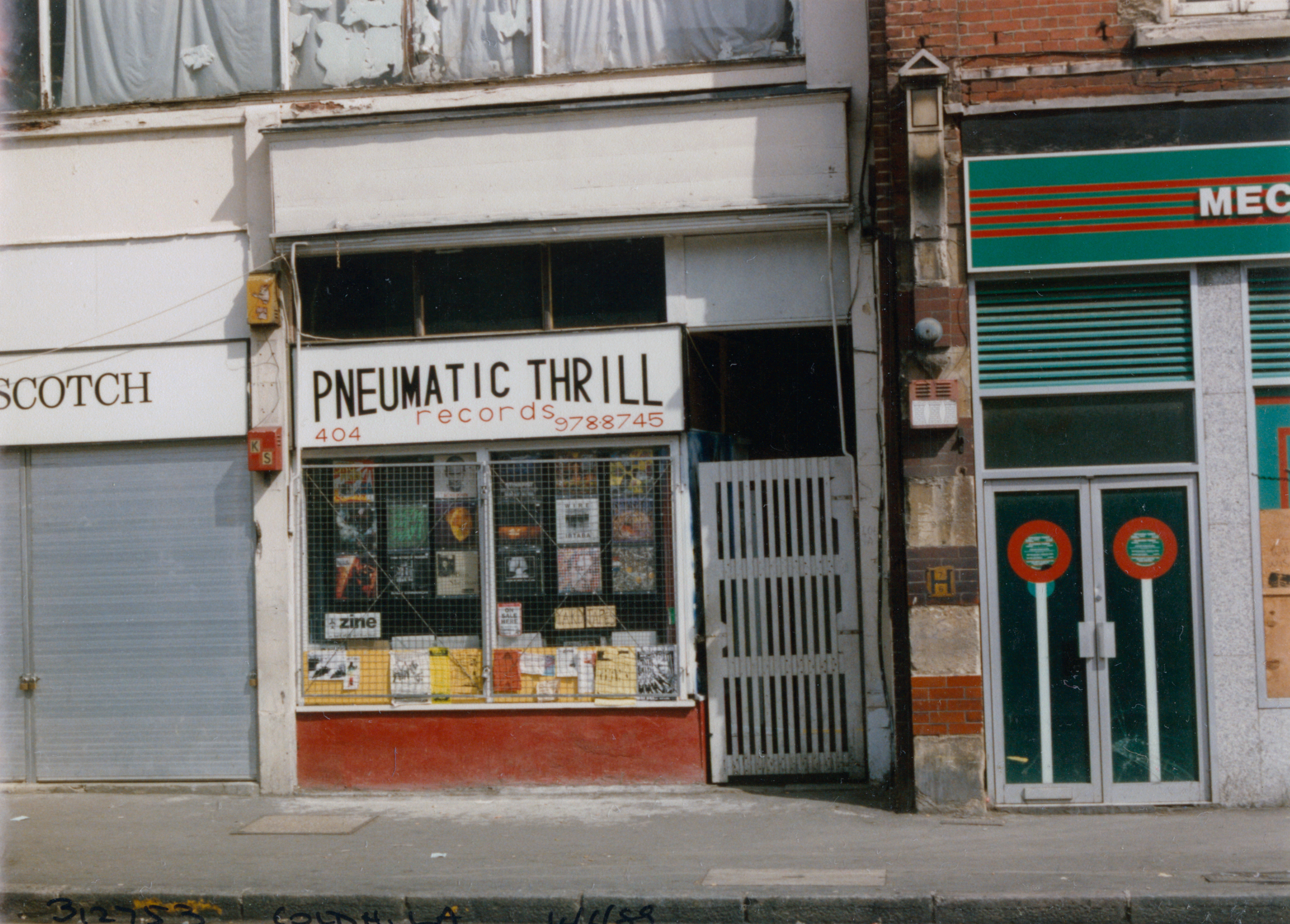 Pneumatic Thrill, Coldharbour Lane, Brixton, 1989, Lambeth