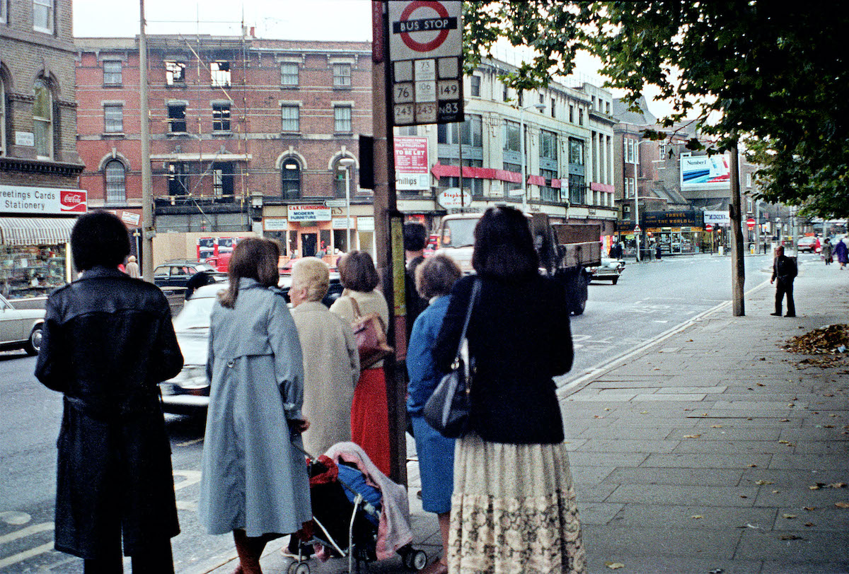 Stamford Hill 1978 Stephens of Stoke Newington, the department store on the corner of Northwold Road, closed in the early 1970s.