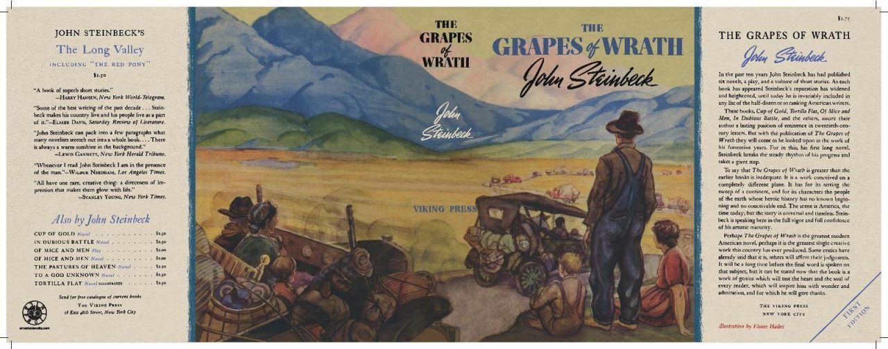 The Grapes of Wrath First Edition