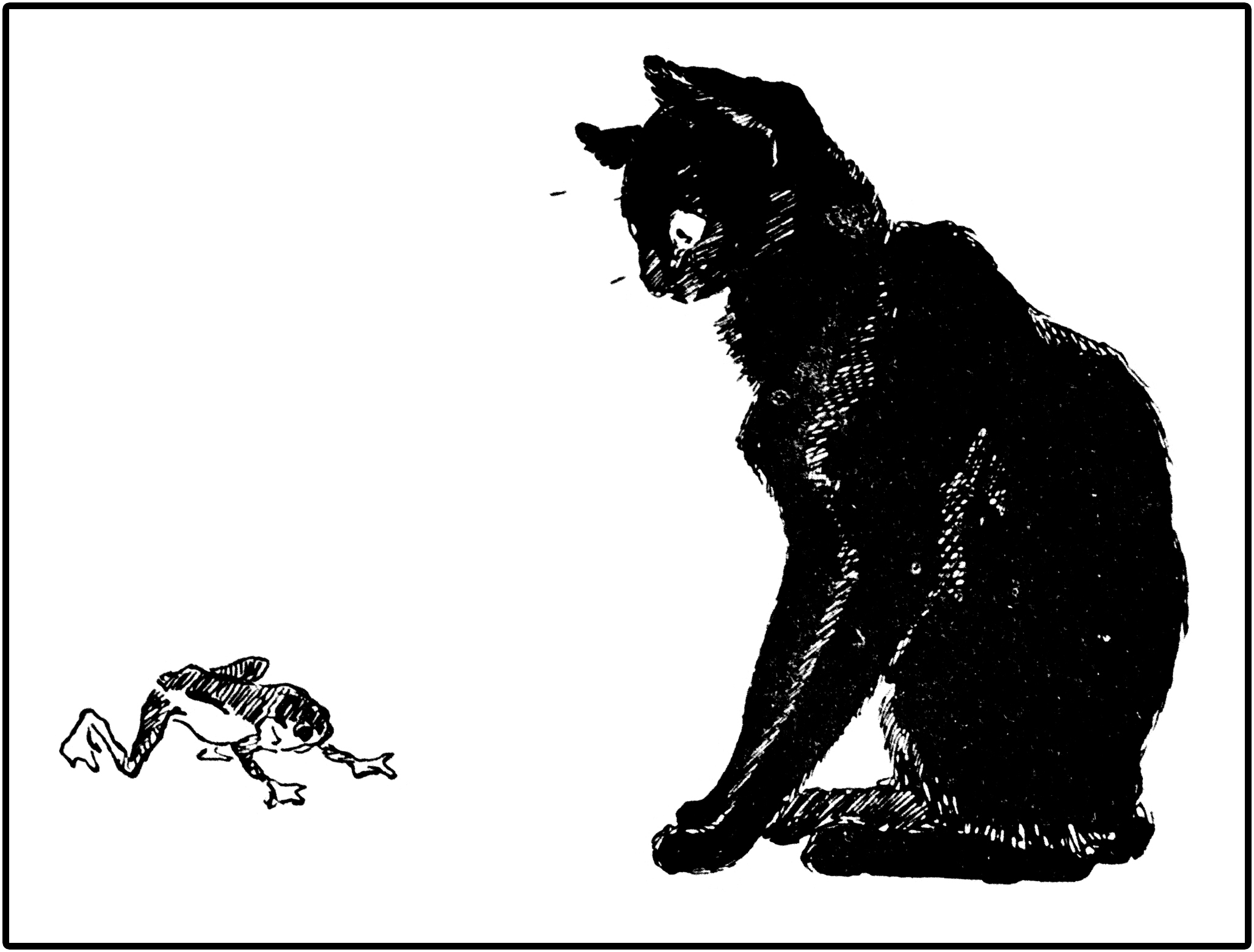 Theophile Alexandre Steinlen cats-