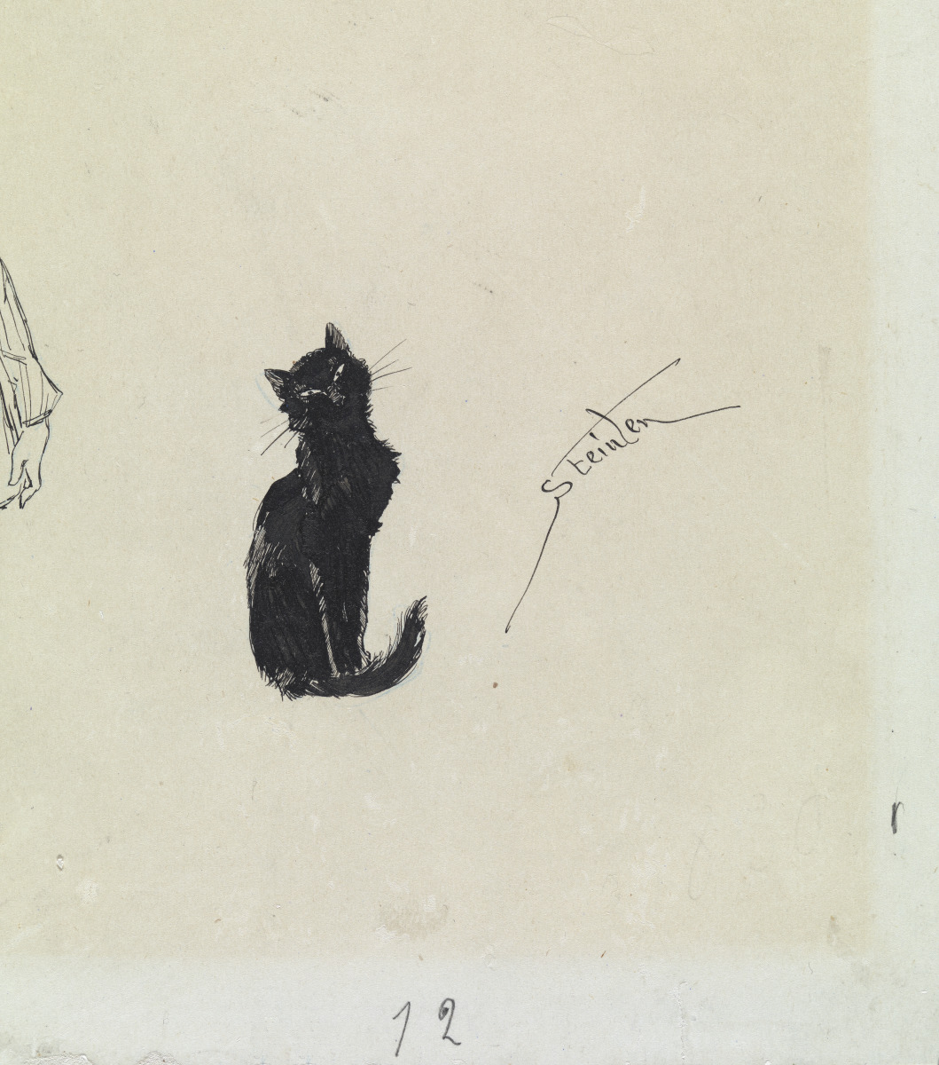 Th ophile Alexandre Steinlen s Illustrations of Cats in Fin de