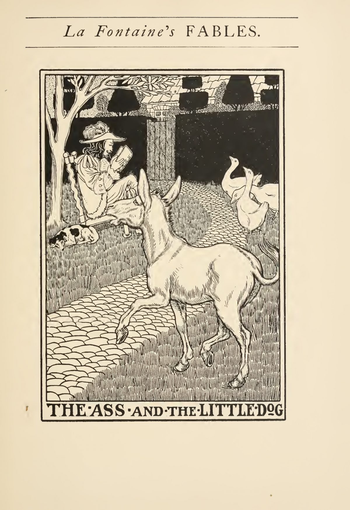 A Hundred Fables of La Fontaine by Jean La Fontaine (1621-1695) was illustrated by Percy J Billinghurst