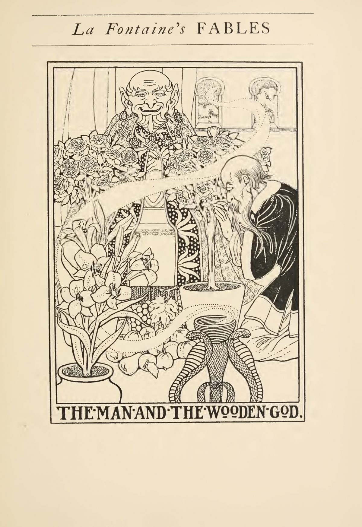 A Hundred Fables of La Fontaine by Jean La Fontaine (1621-1695) was illustrated by Percy J Billinghurst