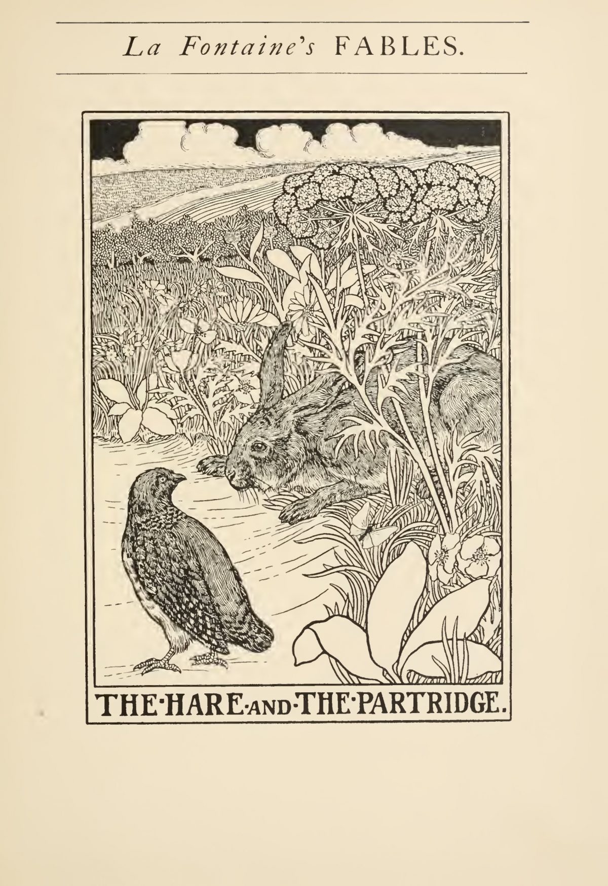 A Hundred Fables of La Fontaine by Jean La Fontaine (1621-1695) was illustrated by Percy J Billinghurst