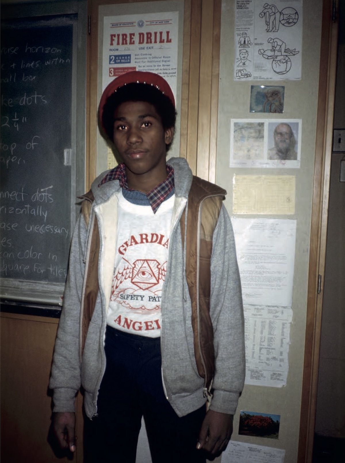 Guardian Angel in My Classroom IS 291, Bushwick, Brooklyn, NY February 1983