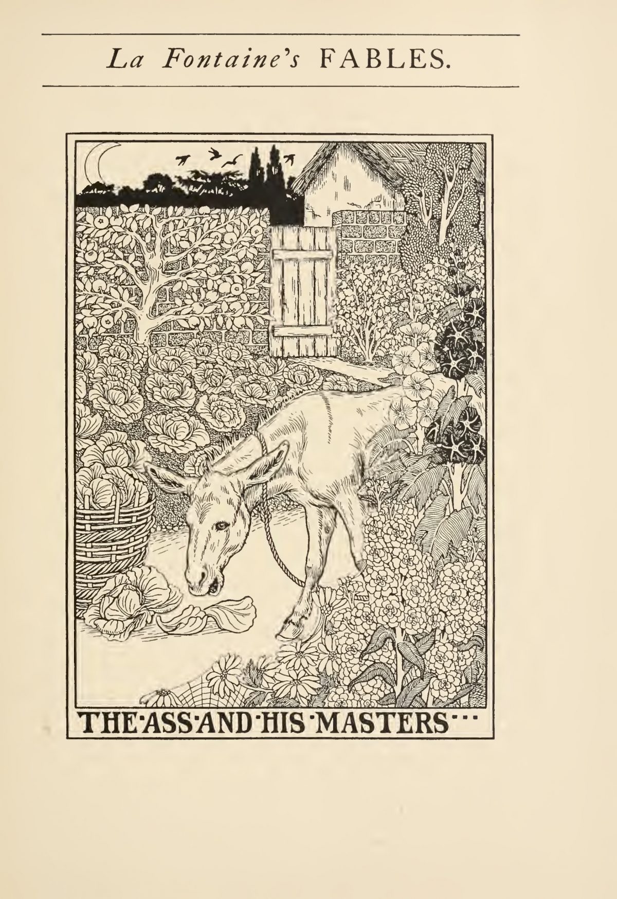 A Hundred Fables of La Fontaine by Jean La Fontaine (1621-1695) was illustrated by Percy J Billinghurst