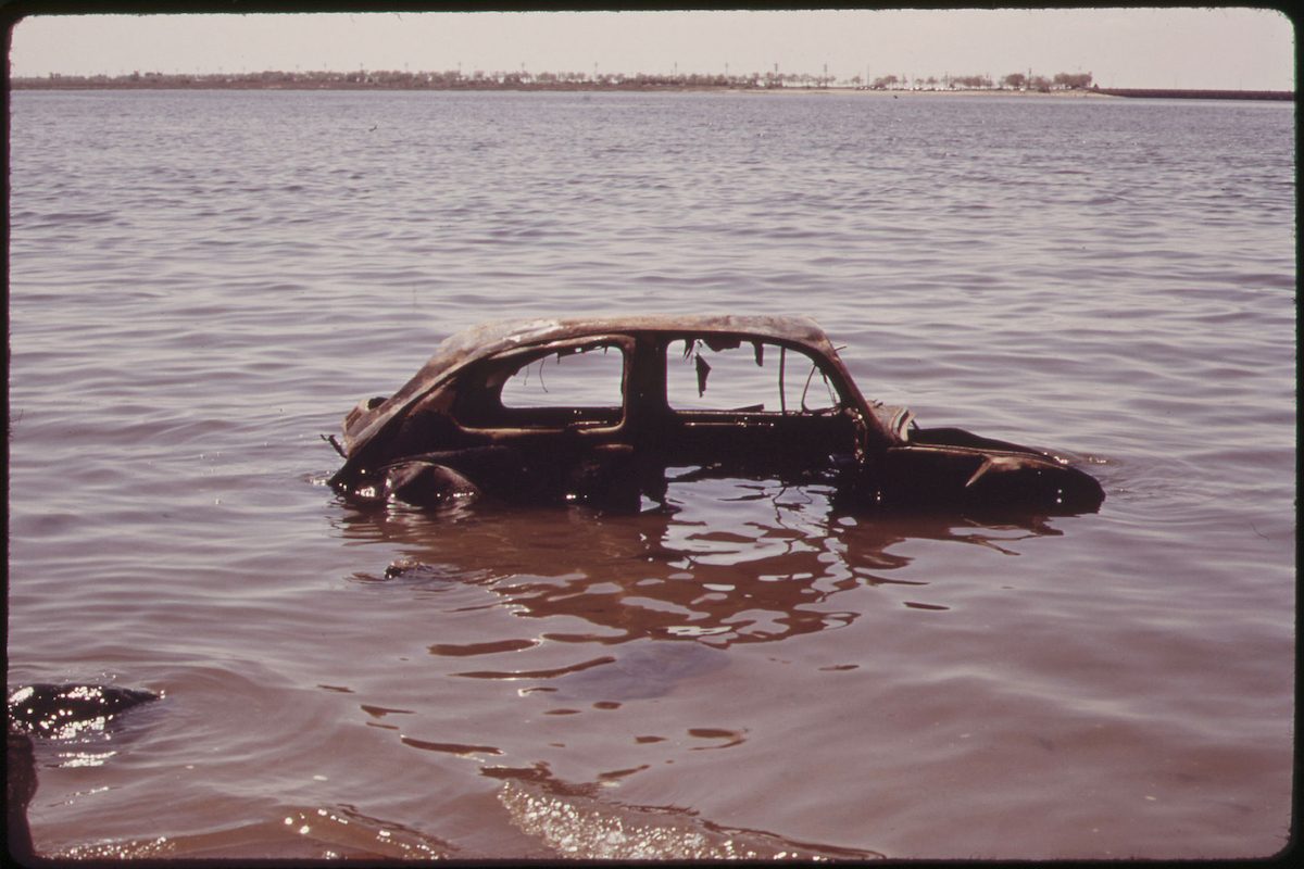 Abandoned Car in Jamaica Bay 06_1973