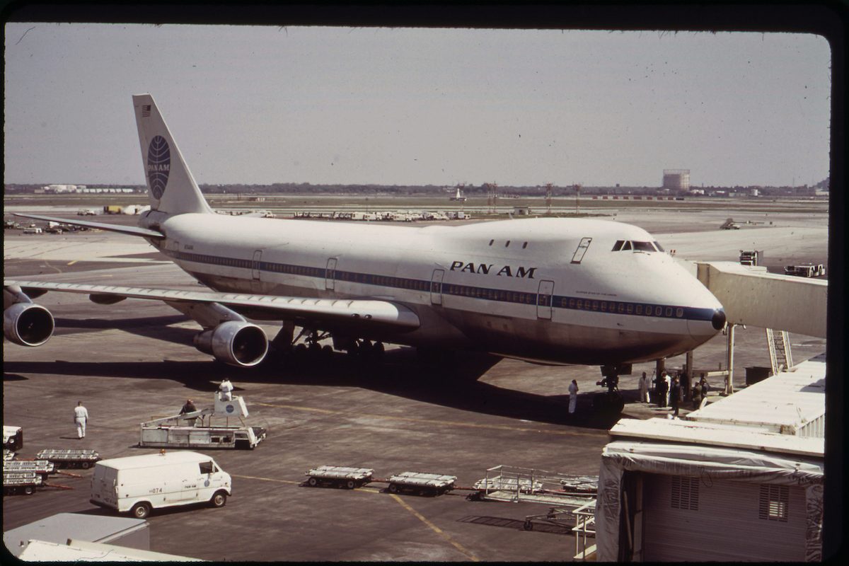 At the John F. Kennedy Airport May 1973