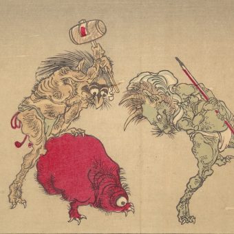 Kawanabe Kyōsai’s Pictures of One Hundred Demons – 1890