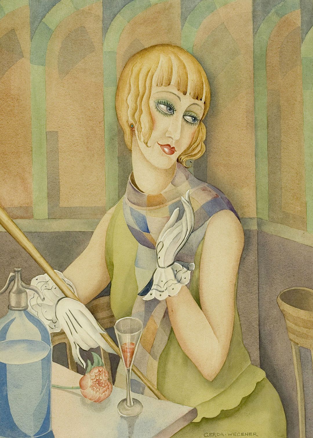 Lili Elbe by Gerda Wegener - c. 1928