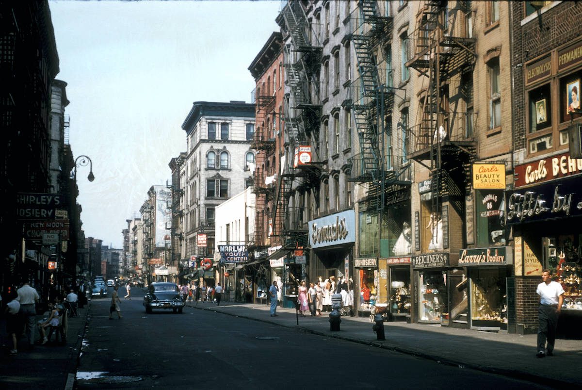 Manhattan New York City color photographs