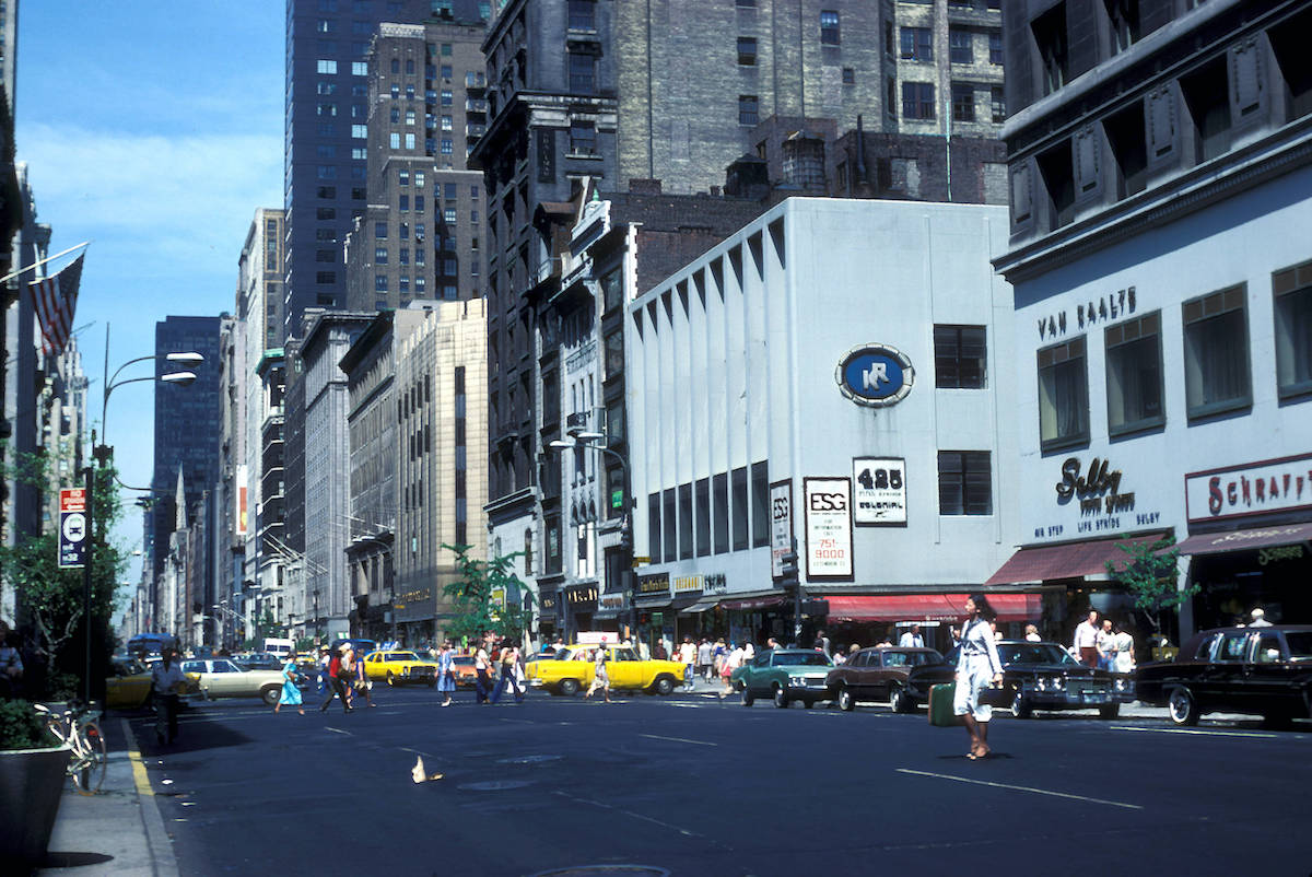 New York, Manhattan, street scene 77 - Flashbak