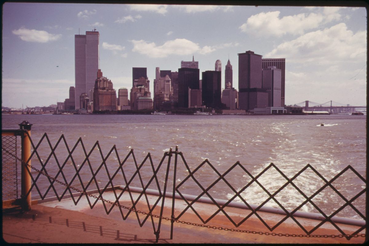 New York Skyline from Staten Island Ferry 05_1973