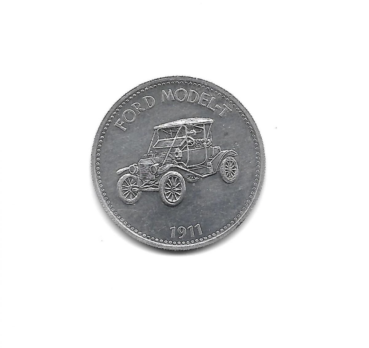 Historic Cars, Shell, Collectible Coins, 1970s, vintage