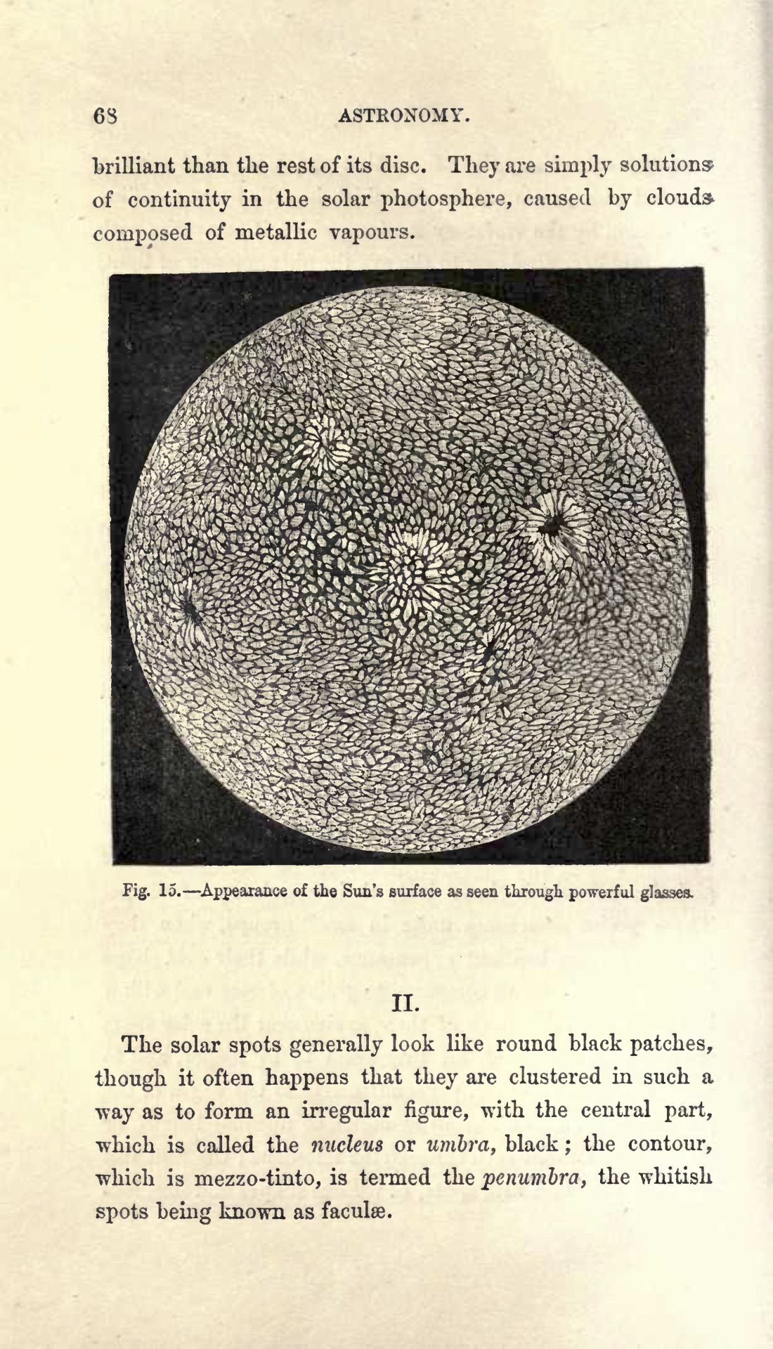Astronomy illustrations 19th Century