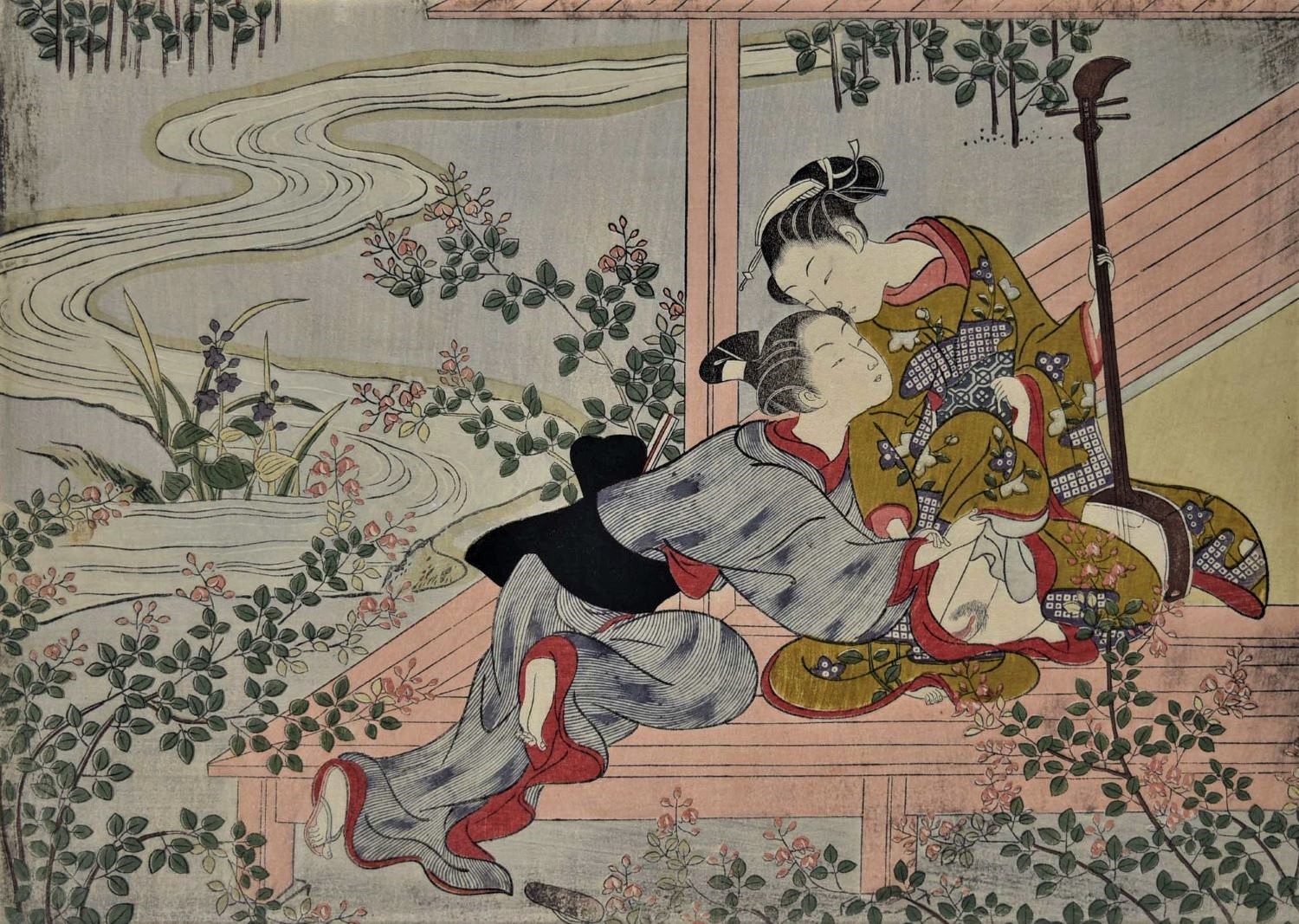 Continue reading "Before Dirty Postcards There Was Shunga: Japanes...