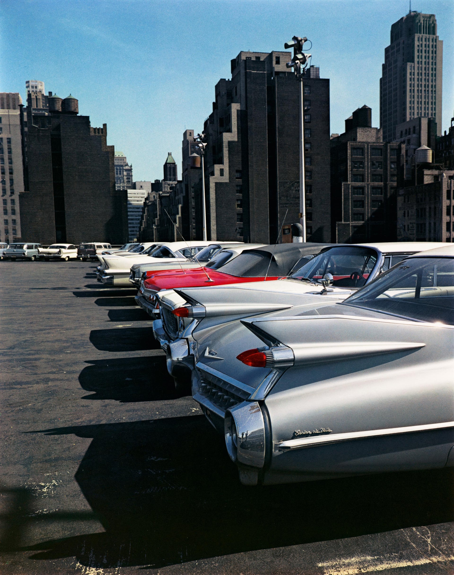 Car park, 1964, New York