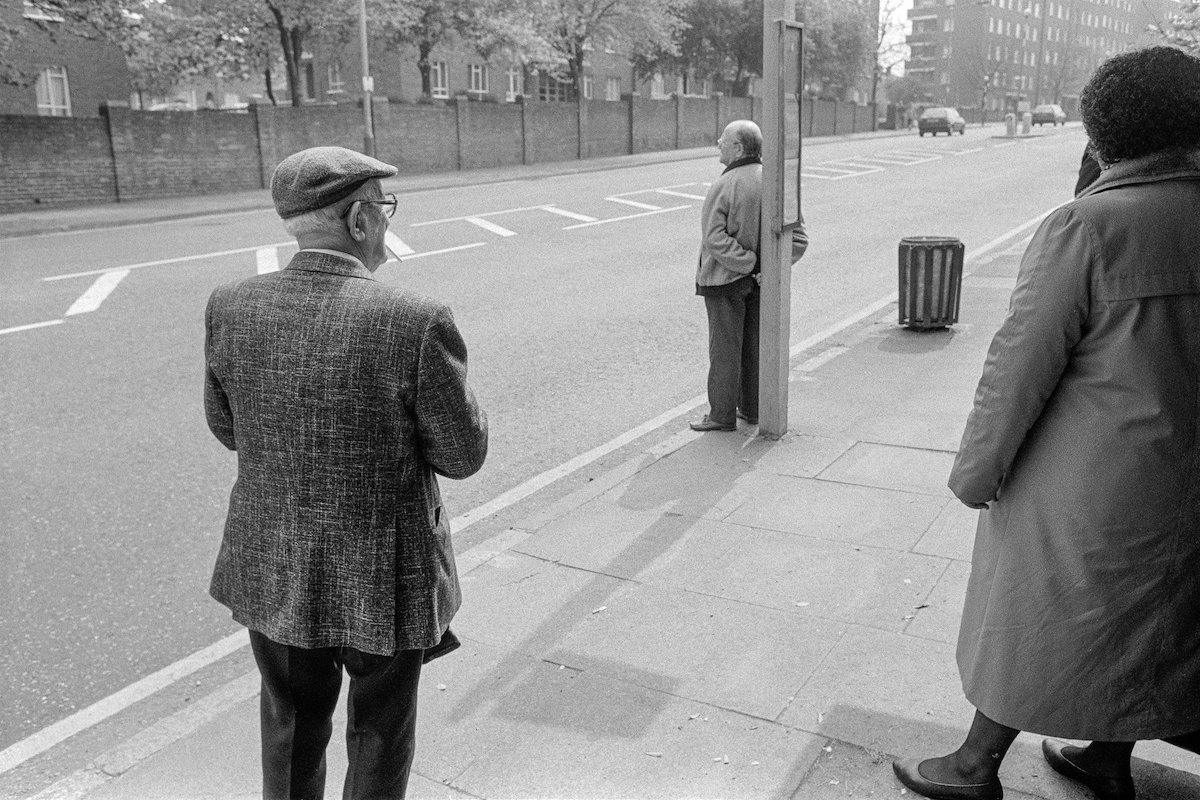 Bus Stop, South London, 1991