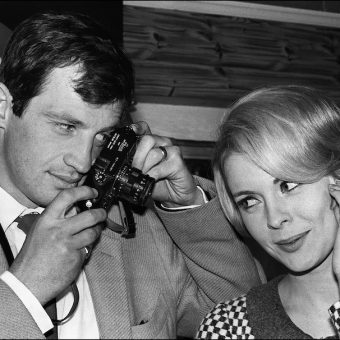 Jean-Paul Belmondo and Jean Seberg in 1964. - Flashbak