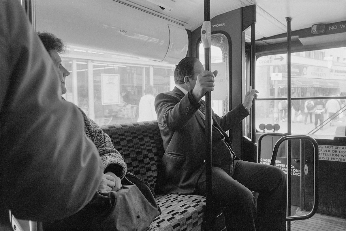 Passengers, Bus, South London, 1991