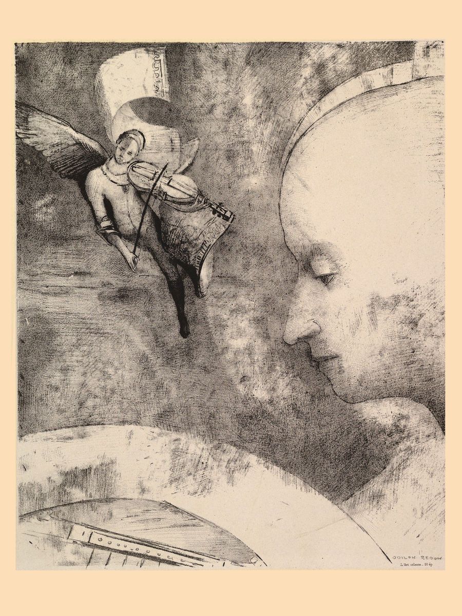 The Celestial Art by Odilon Redon - 1894