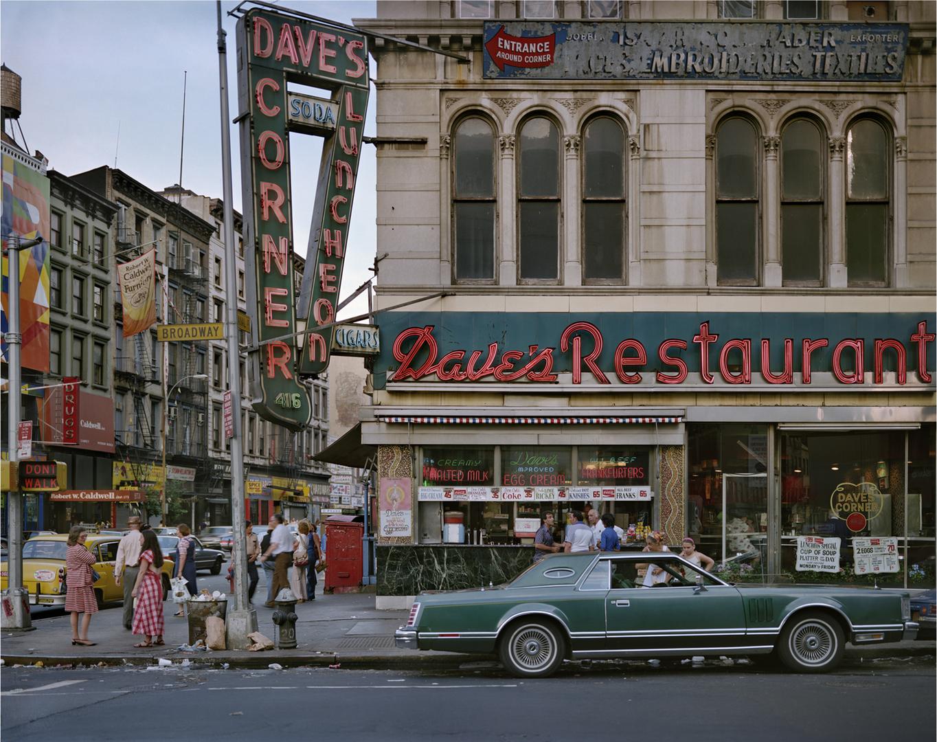 Dave’s Restaurant, New York 1984