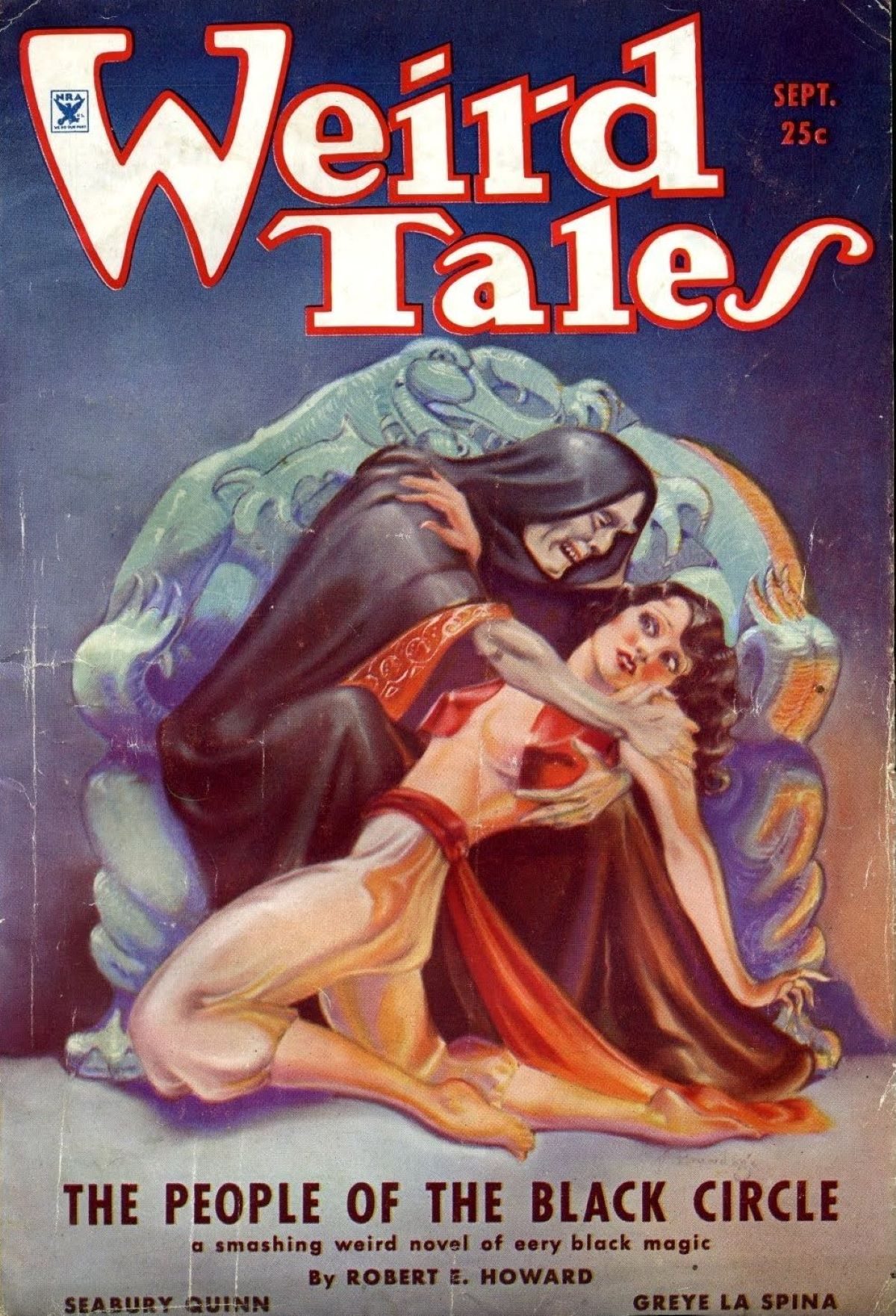 Weird Tales, artwork, covers horror magazine, writers, stories, occult, fiction, 1920s, 1930s, 1940s