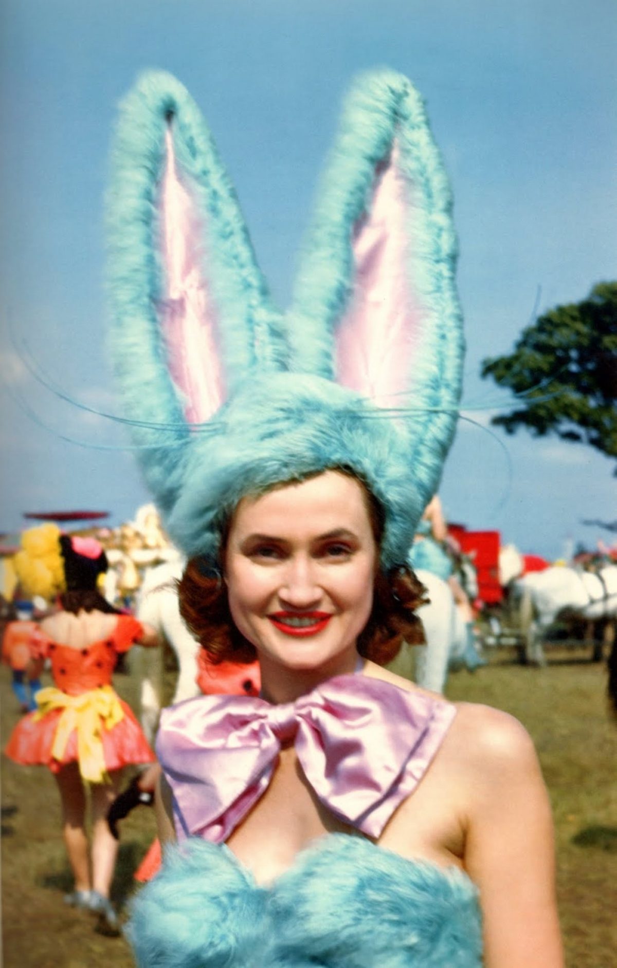 circus, performers, America, 1940s, 1950s, photography