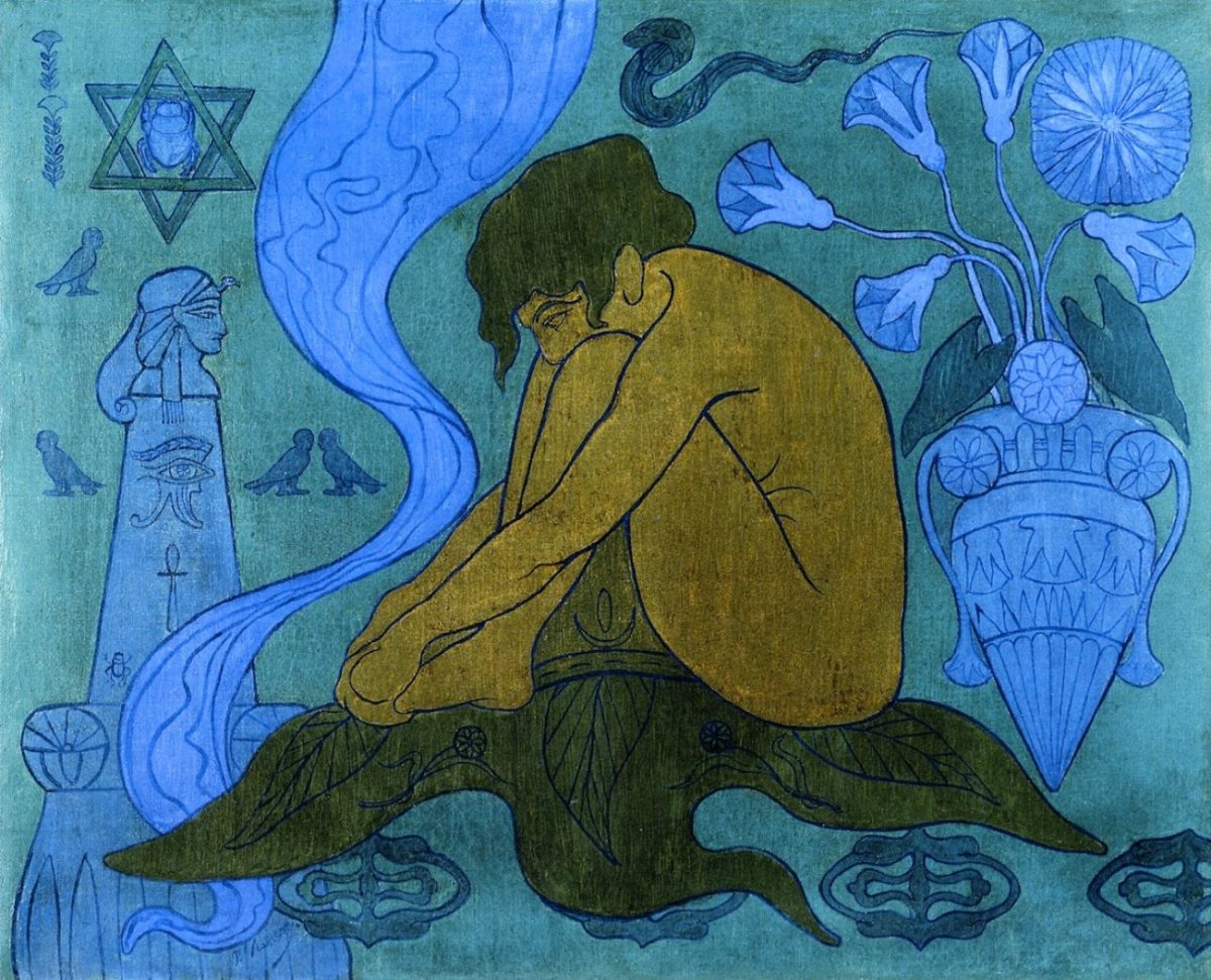 Paul Ranson, art, painting, occult, witchcraft, Nabis, 1800s