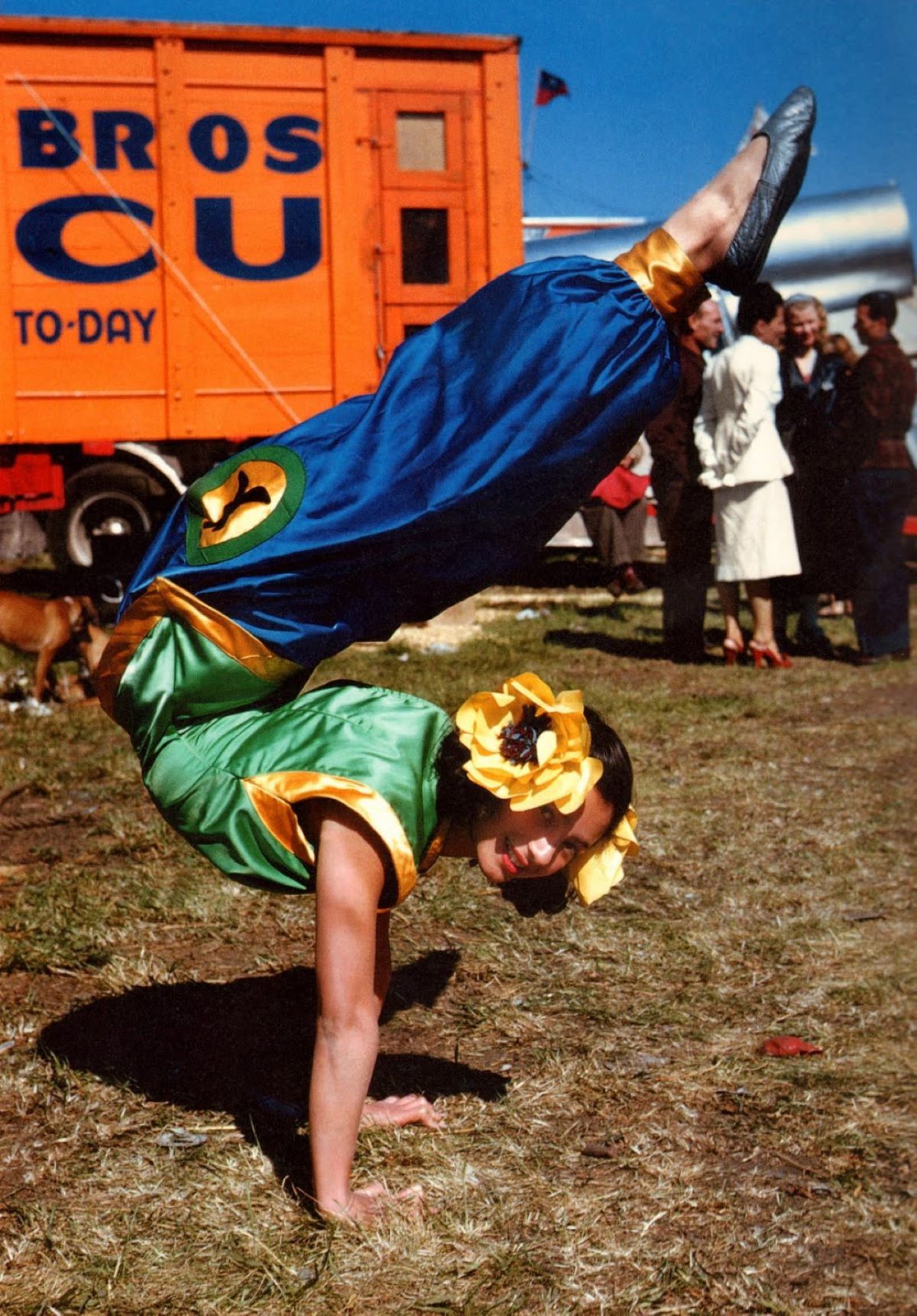 circus, performers, America, 1940s, 1950s, photography