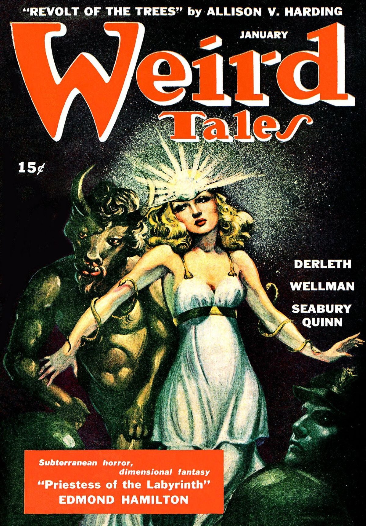 Weird Tales, artwork, covers horror magazine, writers, stories, occult, fiction, 1920s, 1930s, 1940s