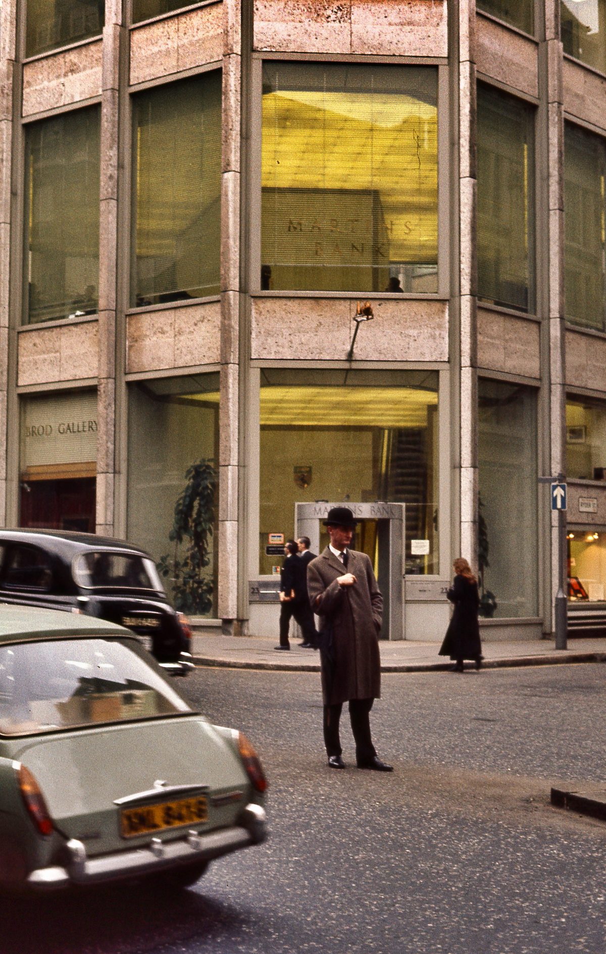 Finance District, London. Feb.1971