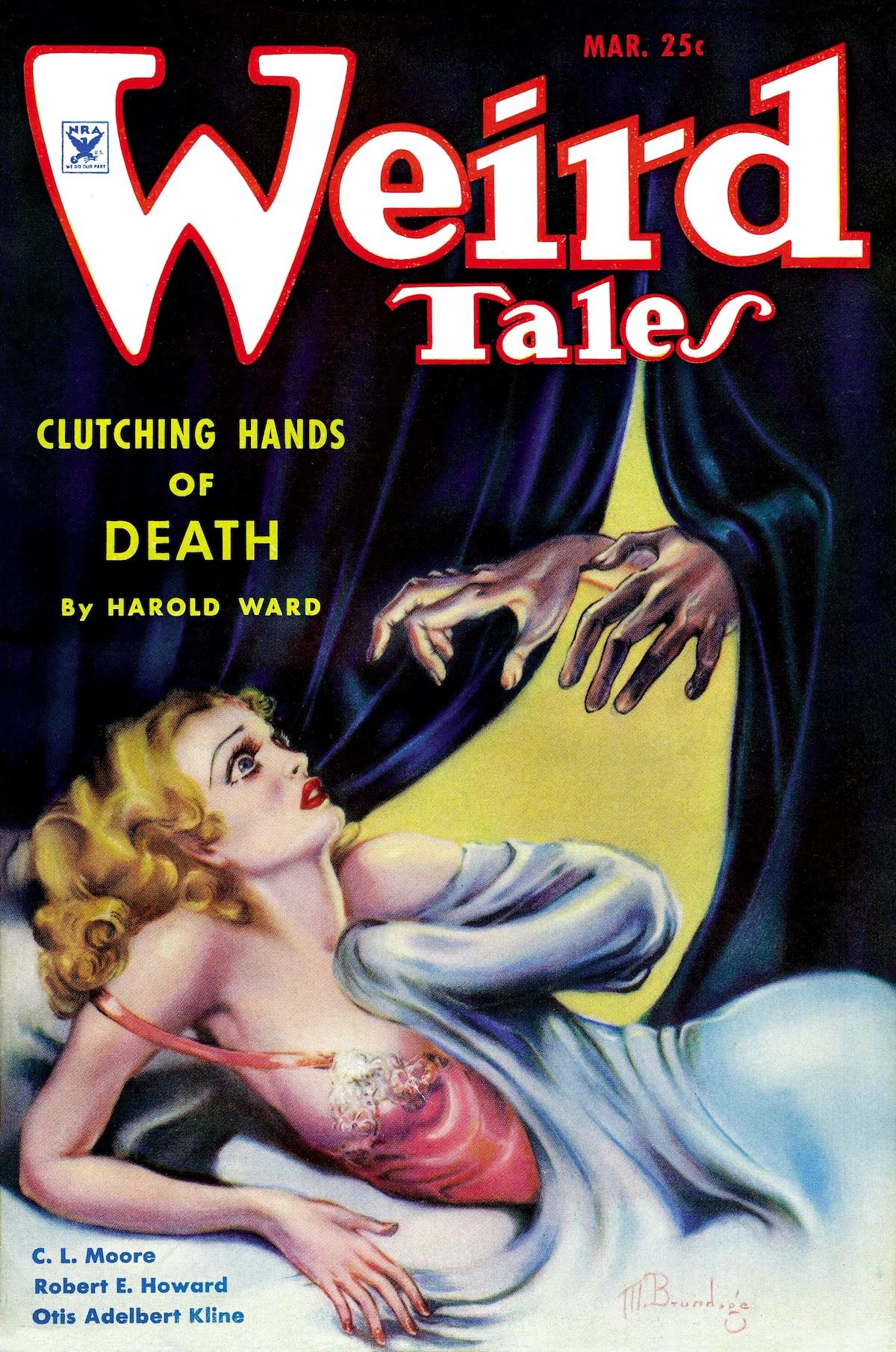 Weird Tales covers Margaret Brundage