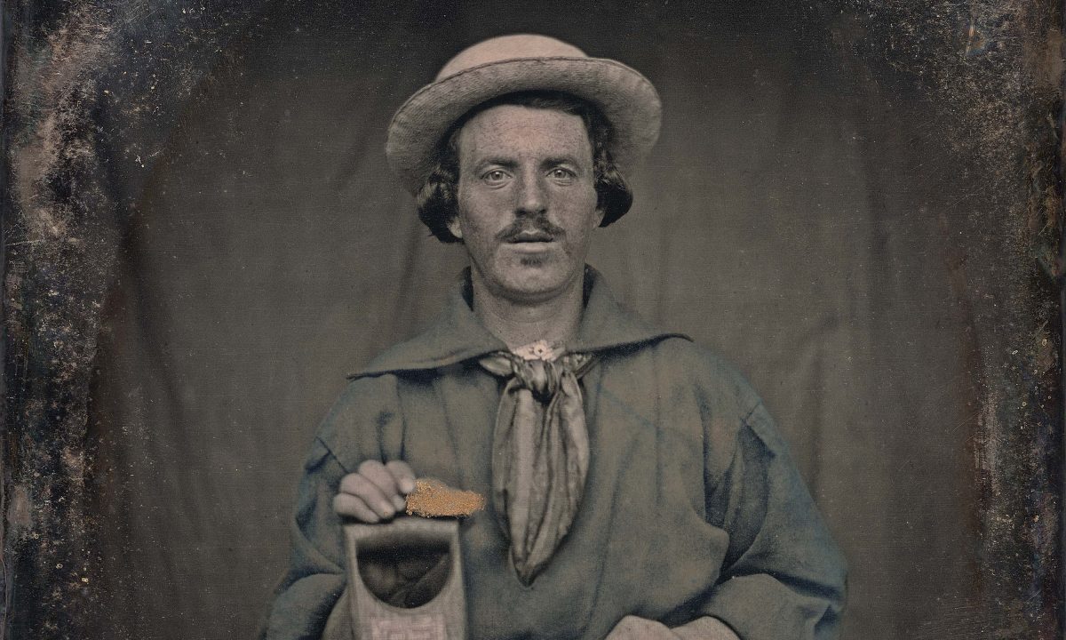 Gold rush miners 1850s