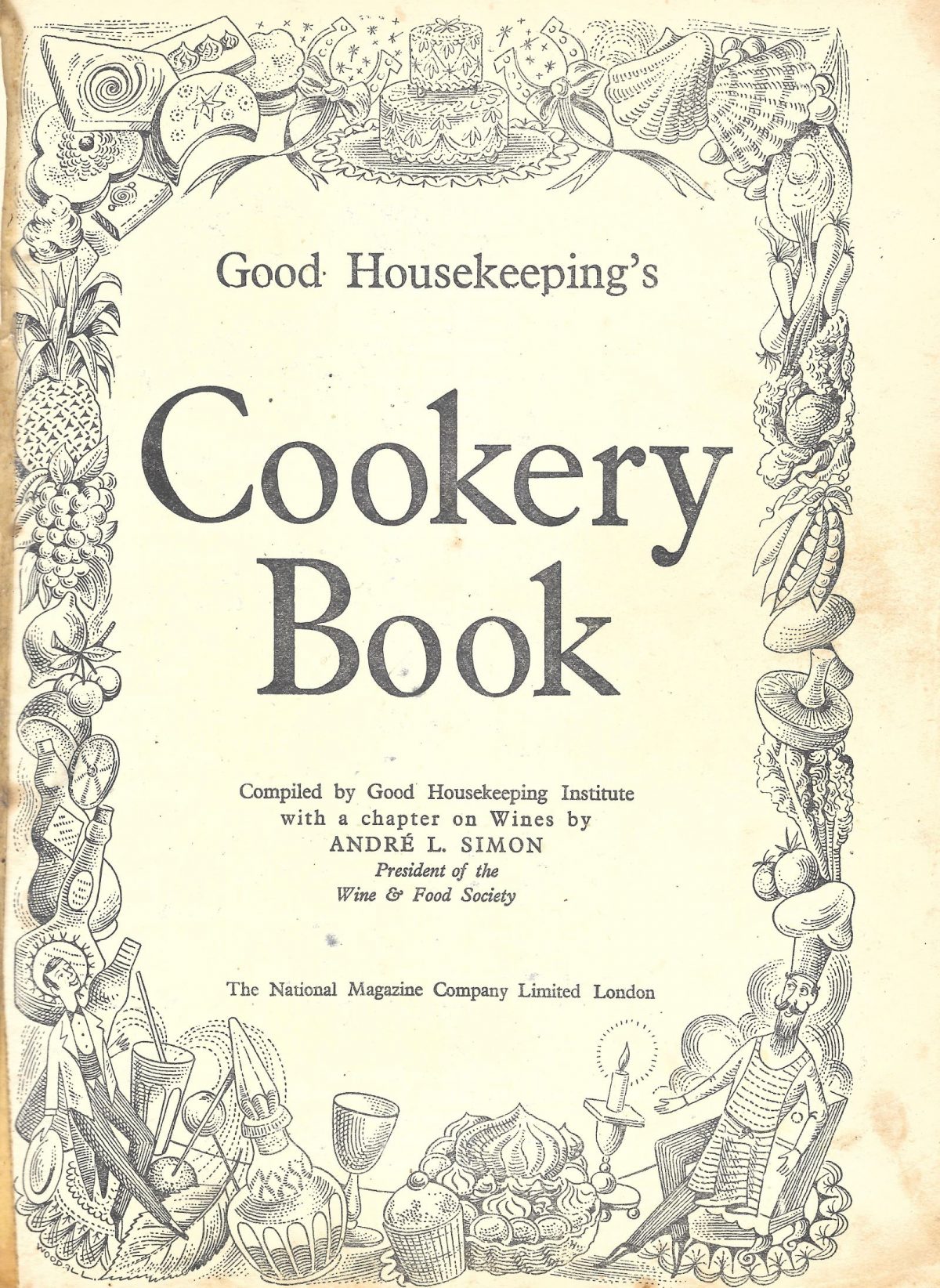 recipes, 1950s, Good Housekeeping, 1940s, food, photography, cookery books