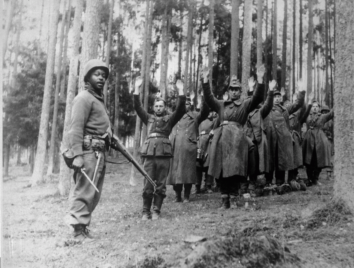 World War II, surrender, German Soldiers, Nazis, US Army, GI, 1945