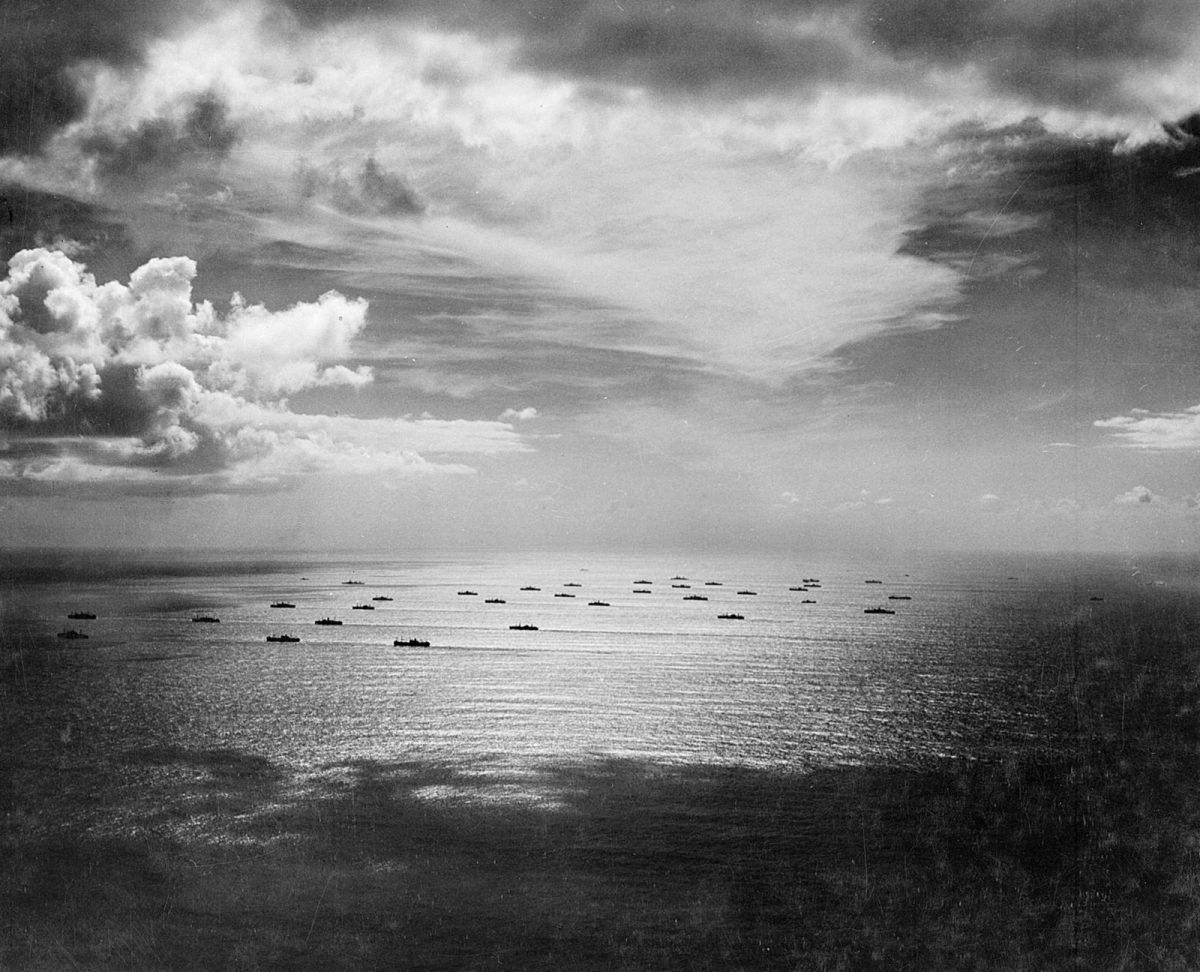 World War II, convoy, ships, Africa, 1942