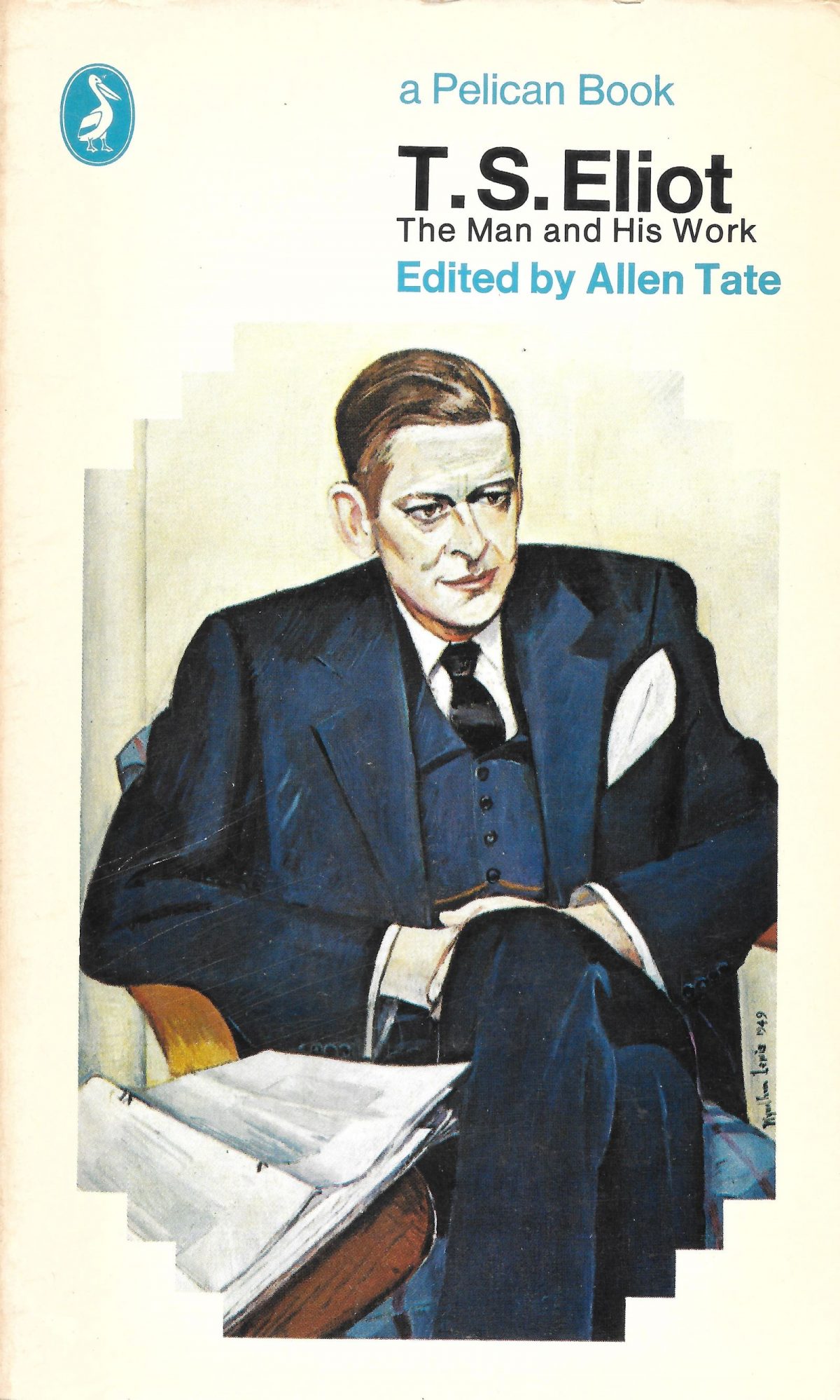 Pelican, Penguin Books, book covers, highbrow, literature, science, politics, art, architecture, design, books, T S Eliot