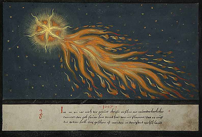 Comet , from Das Wunderzeichenbuch (The Book of Miracles ) , Augsburg, 1552