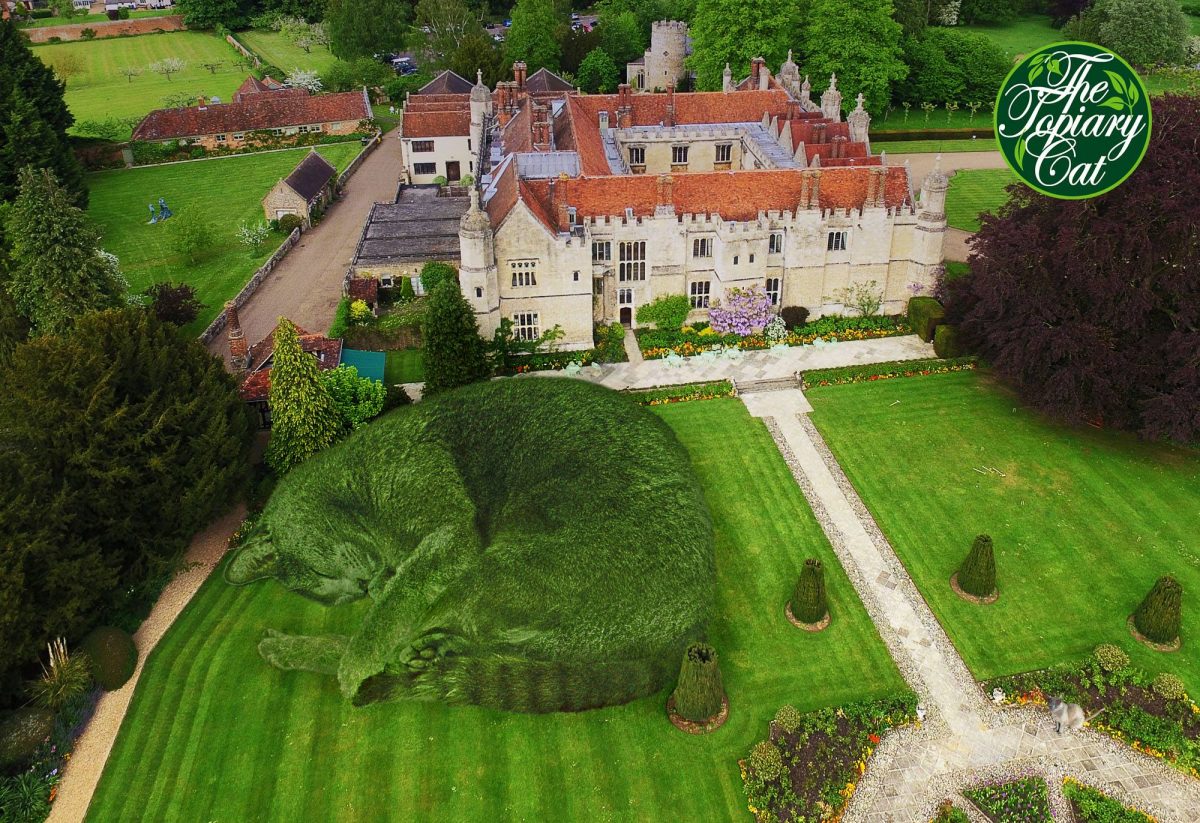 Hengrave Hall, a Tudor manor house near Bury St. Edmunds in Suffolk, England.