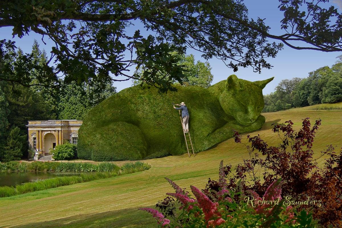 The Topiary Cat