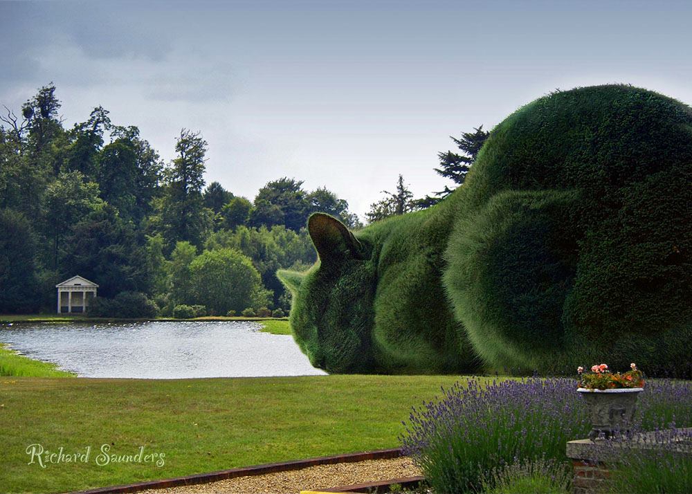 The Topiary Cat