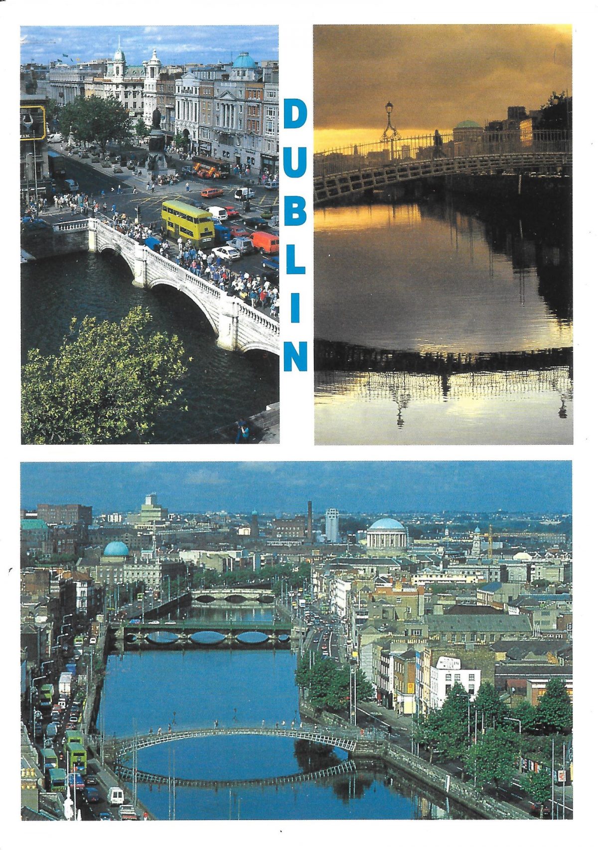 Dublin, Postcards, correspondence, photography, design