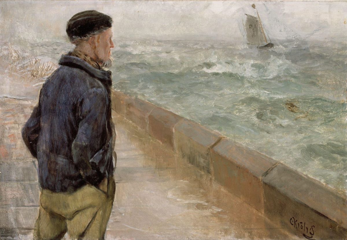Christian Krogh, Norwegian, art, painting, oils, artist, Realism, 1800s,