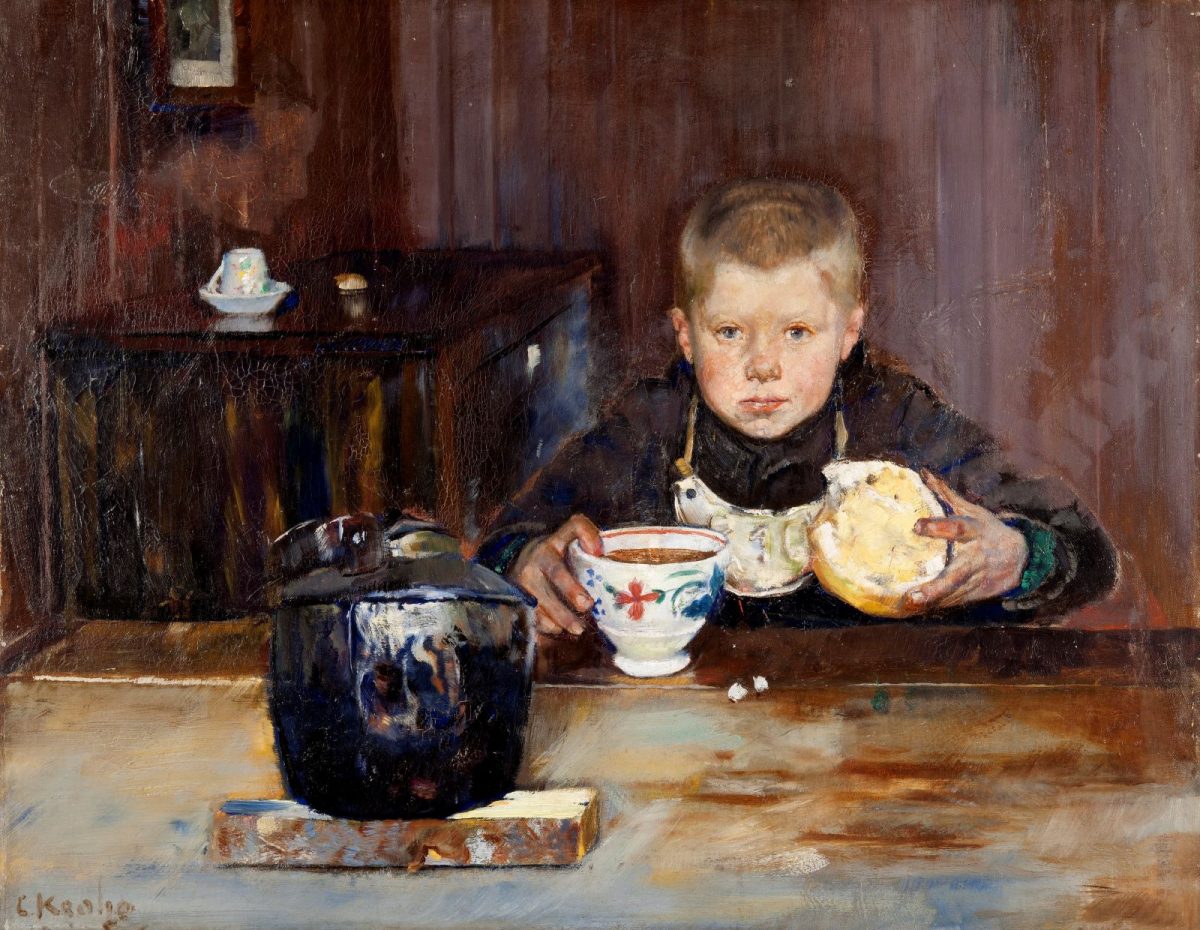 Christian Krogh, Norwegian, art, painting, oils, artist, Realism, 1800s,