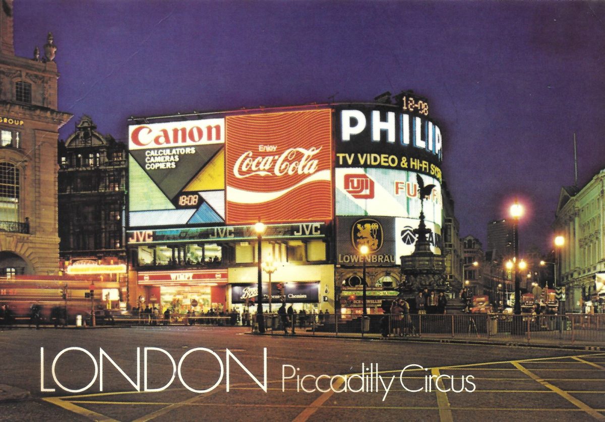 London, Postcards, correspondence, photography, design