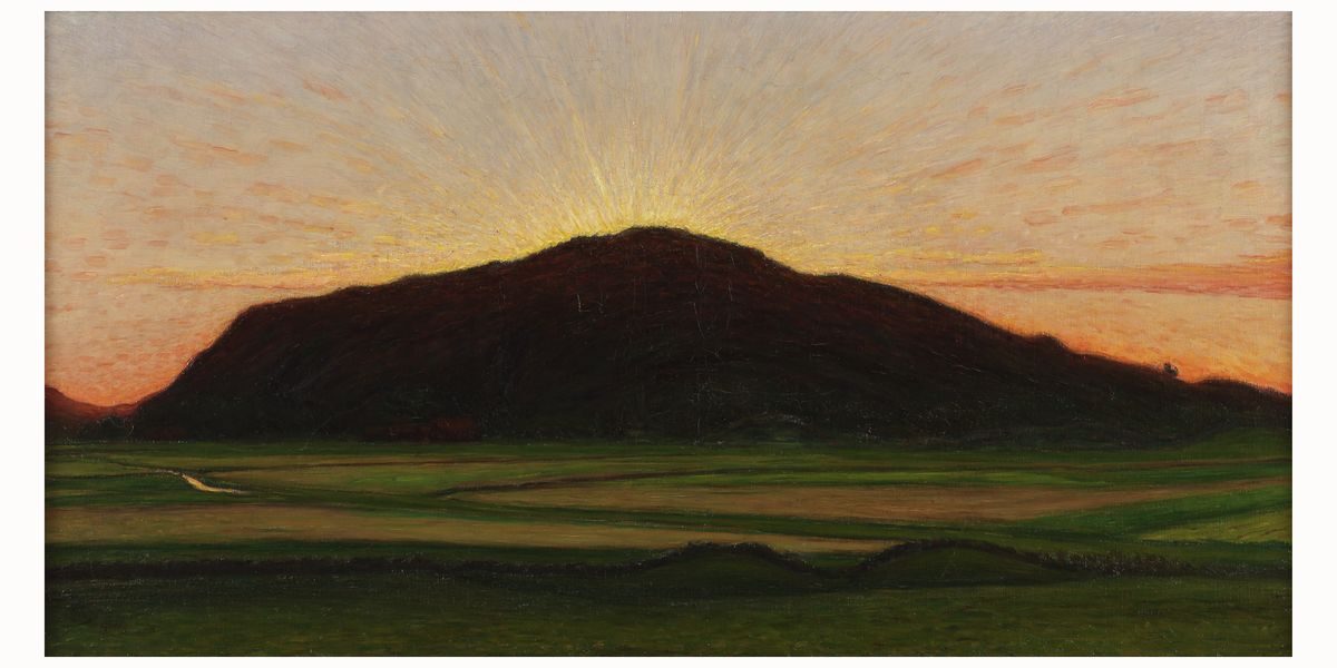 Afterglow Afterglow by Karl Nordström - 1909
