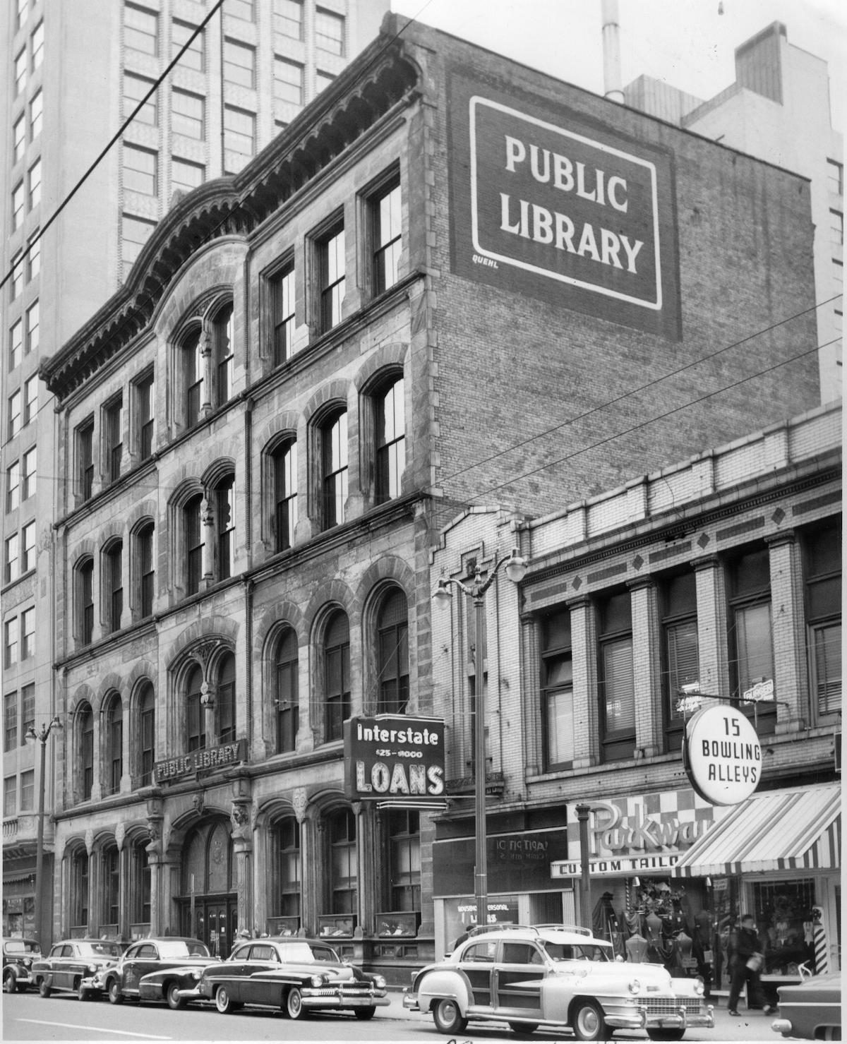 old Public library of Cincinnati-